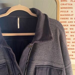 Free People Ruby Jacket - Indigo